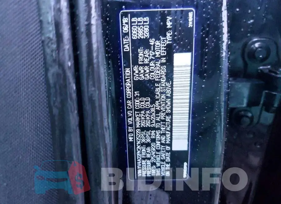 YV4A22PK2K1425229 Photo# 13