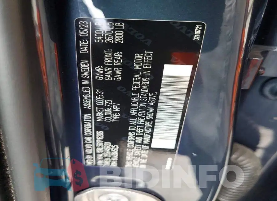 YV4L12RL5R1716206 Photo# 13