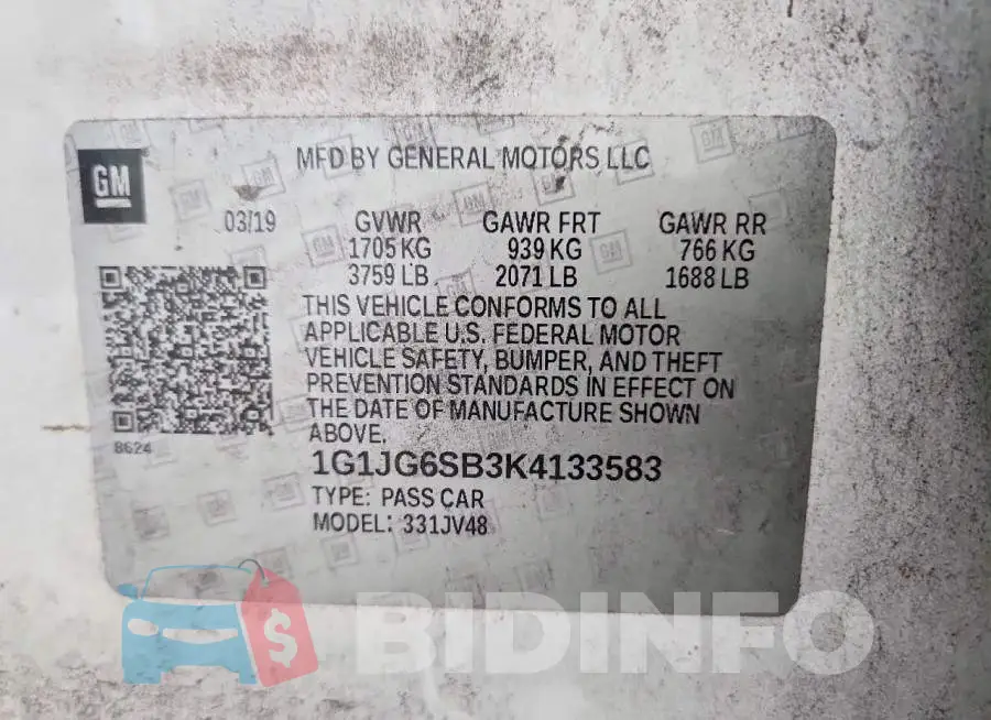 1G1JG6SB3K4133583 Photo# 12