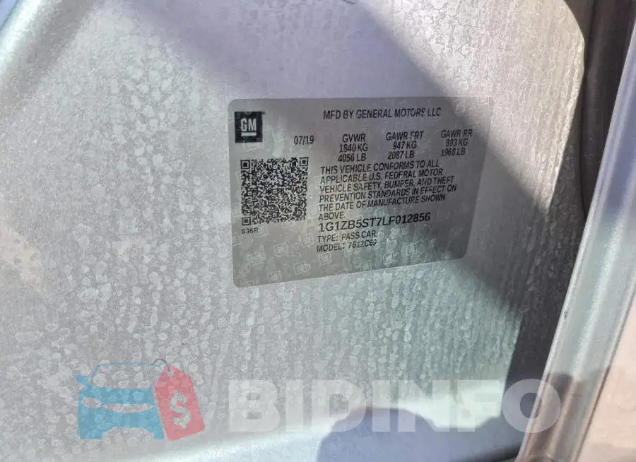 1G1ZB5ST7LF012856 Photo# 12