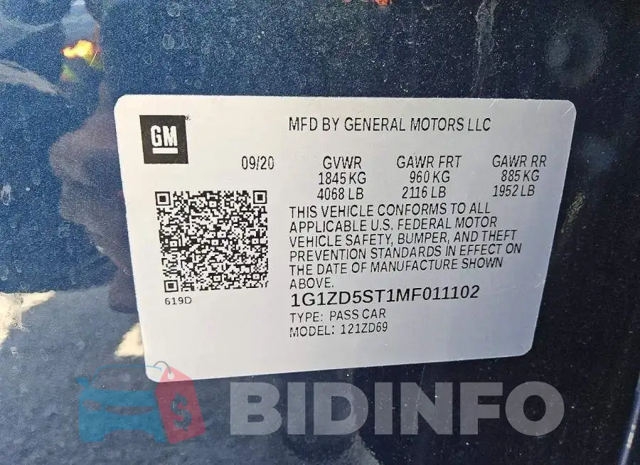 1G1ZD5ST1MF011102 Photo# 12