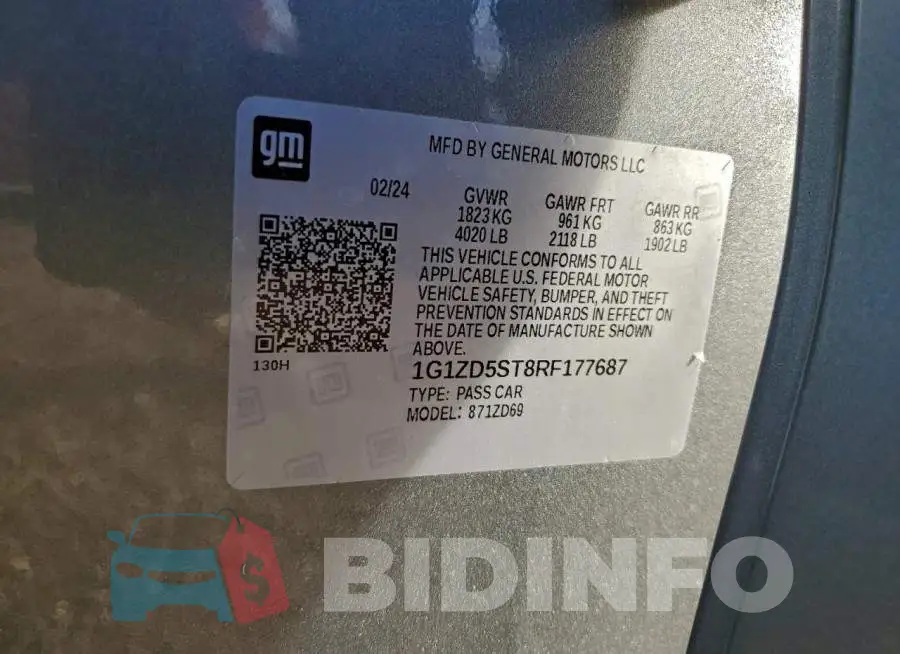 1G1ZD5ST8RF177687 Photo# 12
