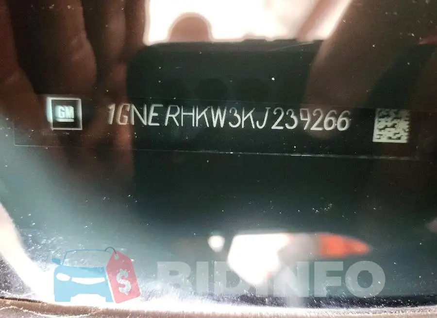 1GNERHKW3KJ239266 Photo# 13