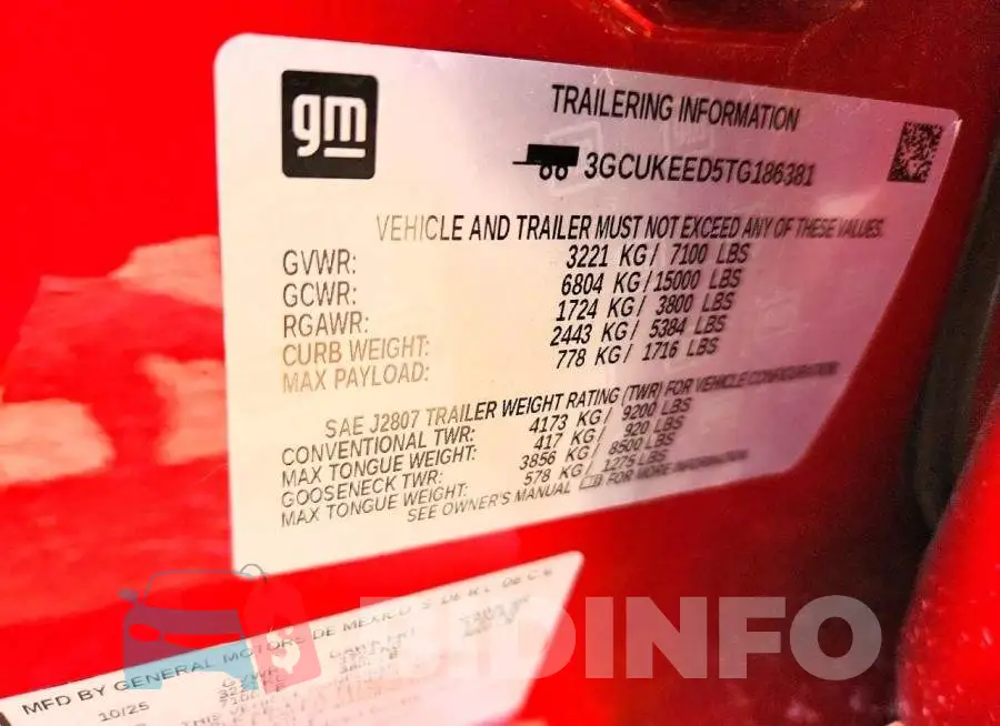 3GCUKEED5TG186381 Photo# 13