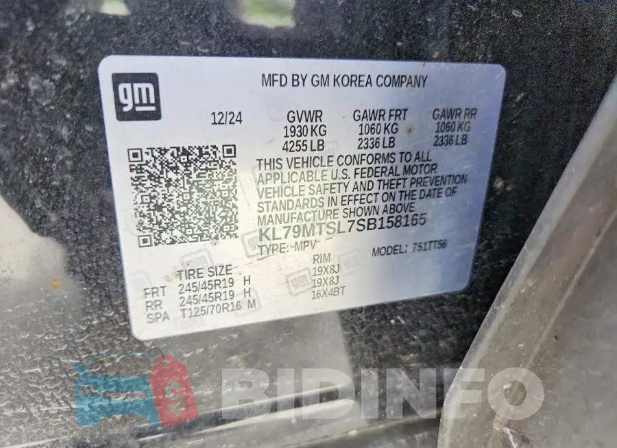 KL79MTSL7SB158165 Photo# 12
