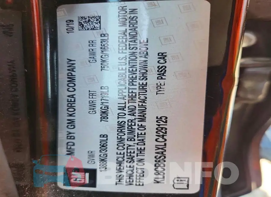 KL8CB6SAXLC429125 Photo# 13