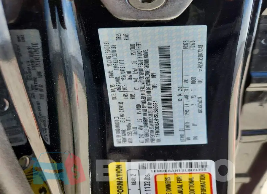 1FMDE6AH1SLB09395 Photo# 13