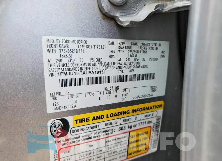 1FMJU1HTXLEA18151 Photo# 13