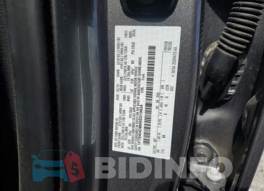 1FT8W4DM9RED19824 Photo# 12