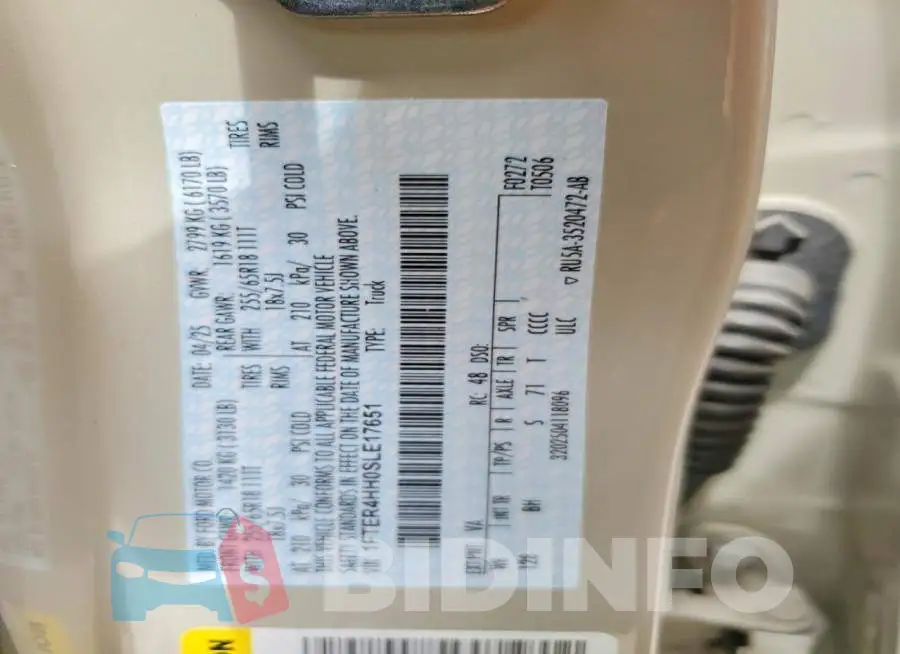 1FTER4HH0SLE17651 Photo# 12