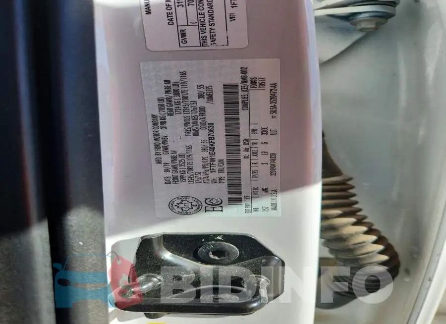 1FTFW1E40KFB70630 Photo# 12