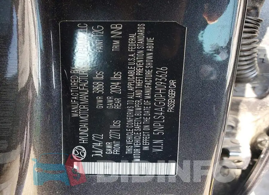 5NPLS4AG0PH093626 Photo# 12