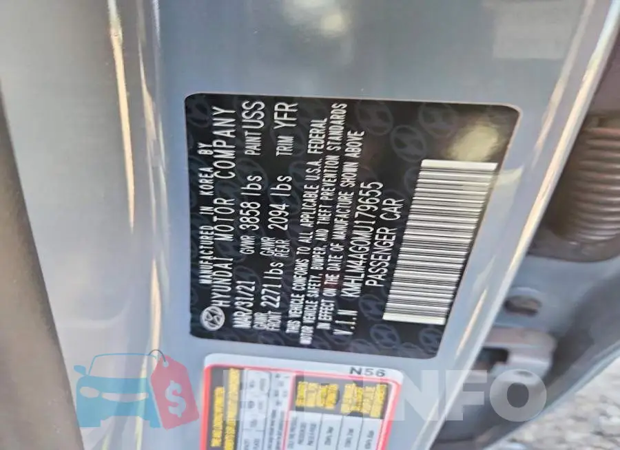 KMHLM4AG0MU179655 Photo# 13