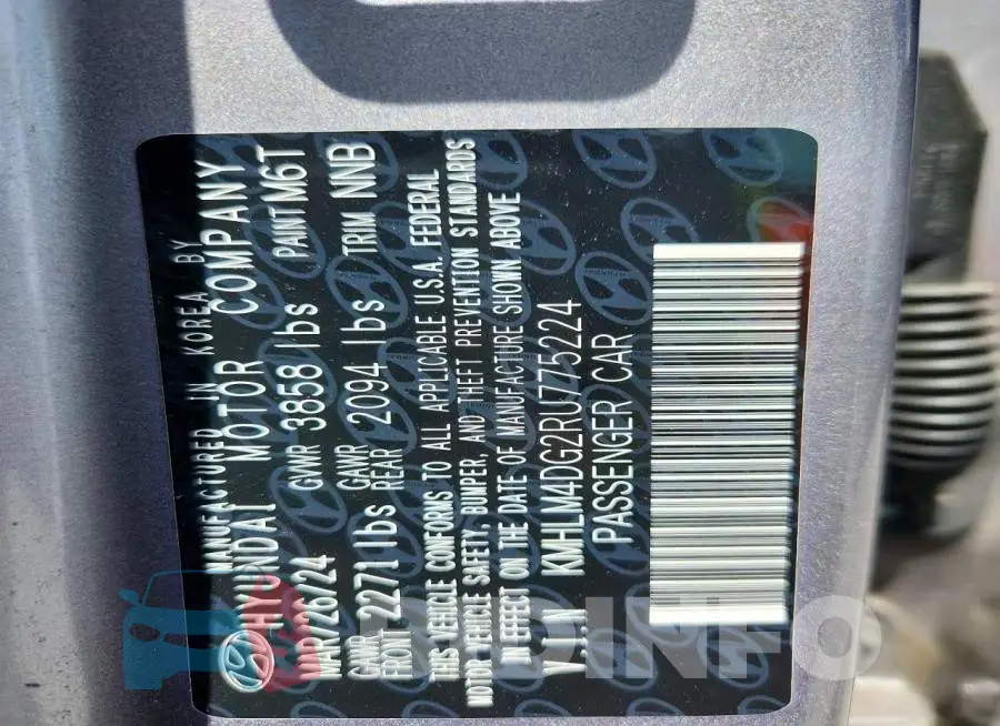 KMHLM4DG2RU775224 Photo# 13