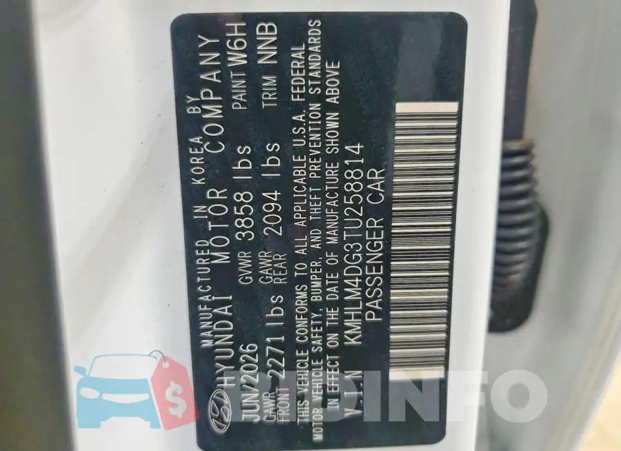 KMHLM4DG3TU258814 Photo# 12