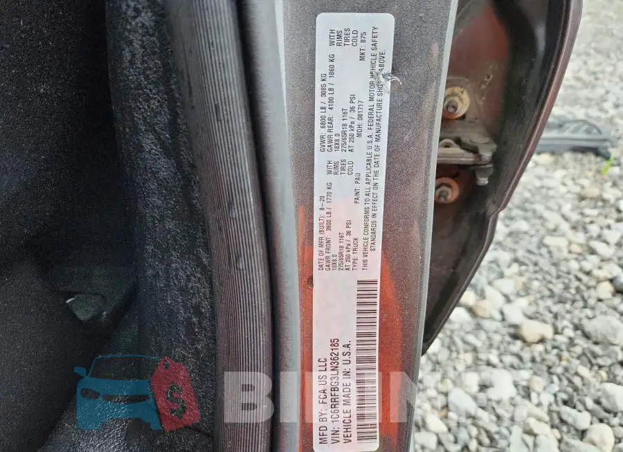 1C6RRFBG3LN362185 Photo# 12