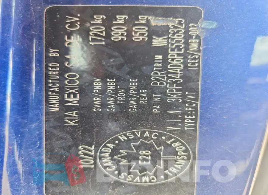 3KPF34AD6PE556325 Photo# 12
