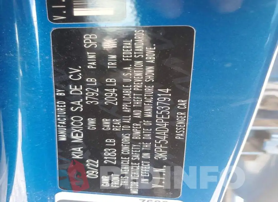 3KPF54AD4PE537914 Photo# 12