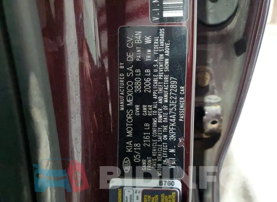 3KPFK4A75JE272897 Photo# 12
