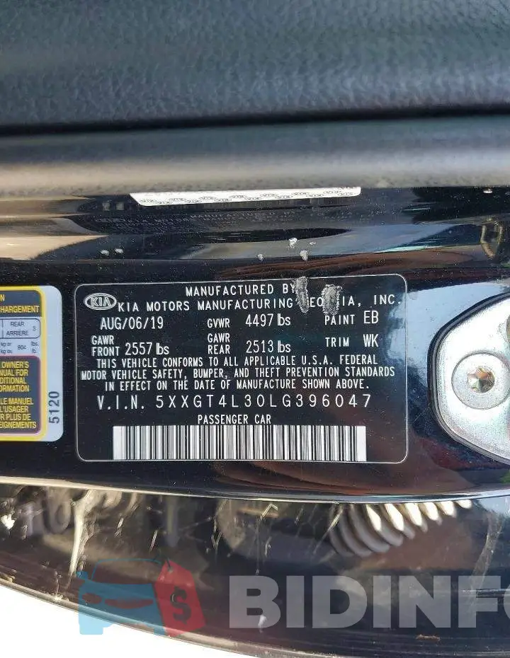 5XXGT4L30LG396047 Photo# 12