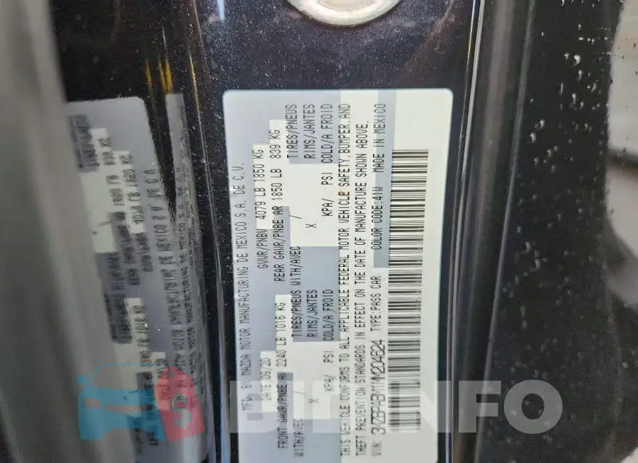 3MZBPABM1MM204624 Photo# 12