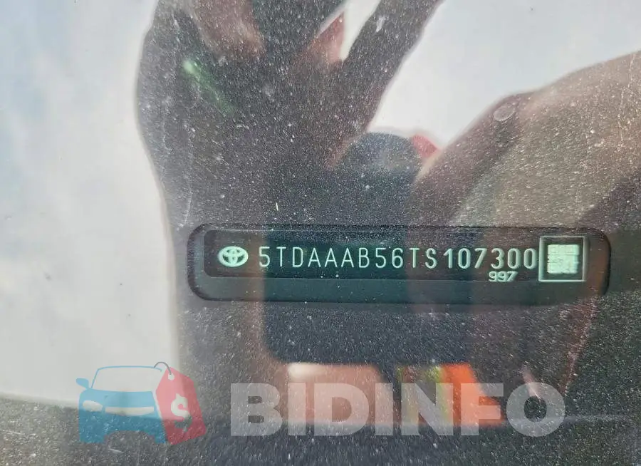 5TDAAAB56TS107300 Photo# 13