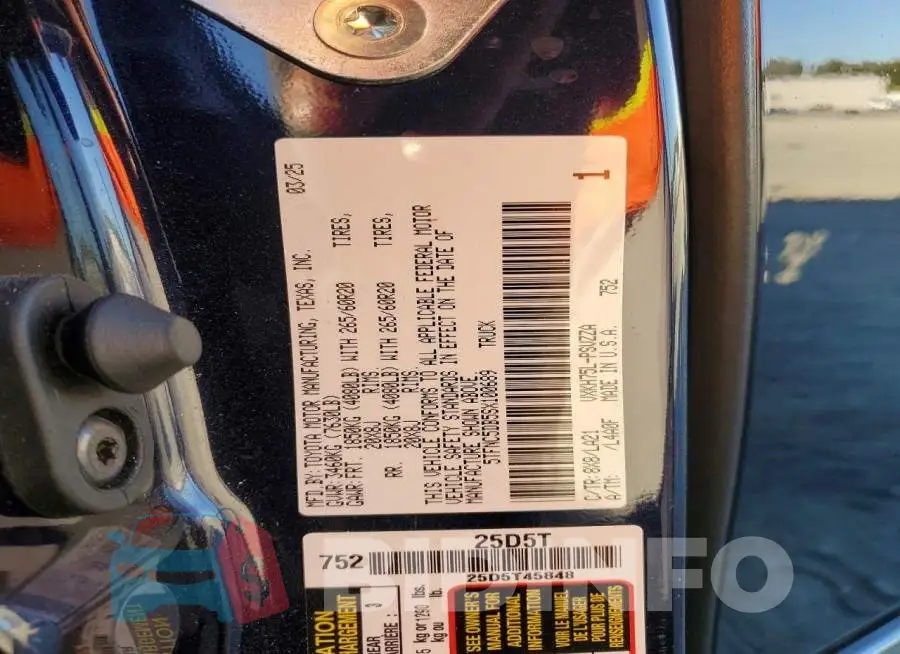 5TFNC5DB5SX100689 Photo# 13