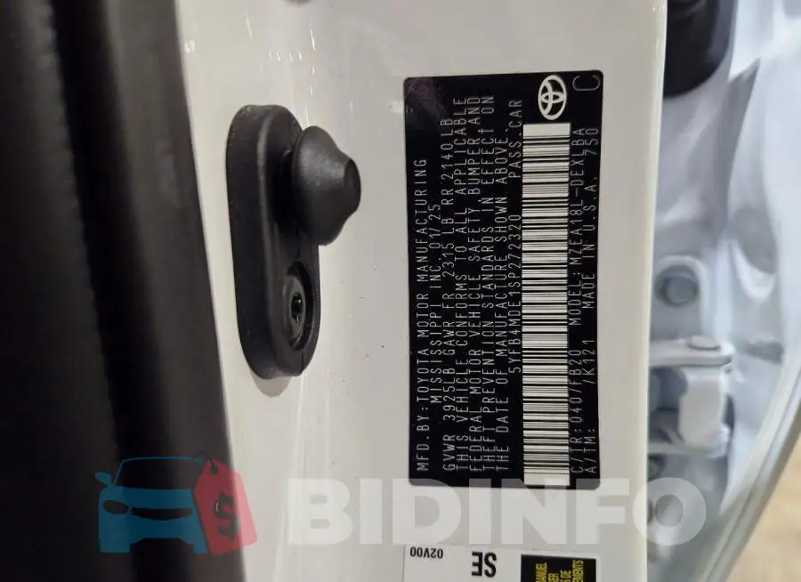 5YFB4MDE1SP272320 Photo# 12