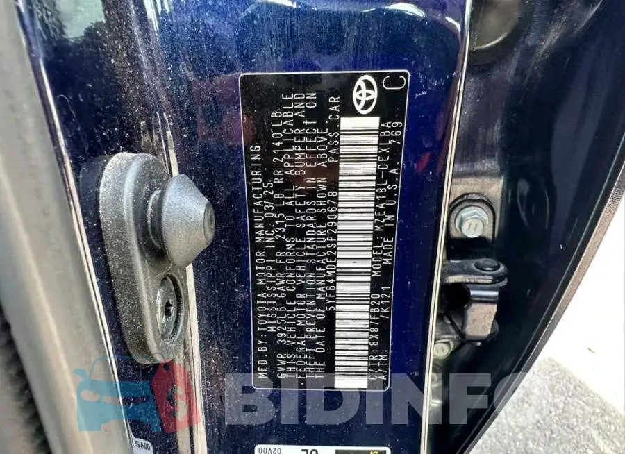5YFB4MDE2SP290678 Photo# 10