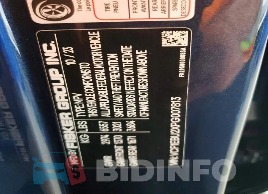 VCF1EBU2XPG007813 Photo# 12