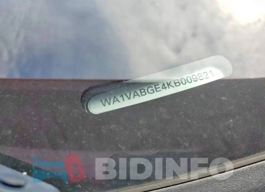 WA1VABGE4KB009821 Photo# 12