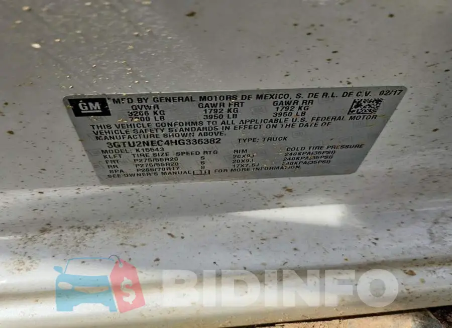 3GTU2NEC4HG336382 Photo# 12