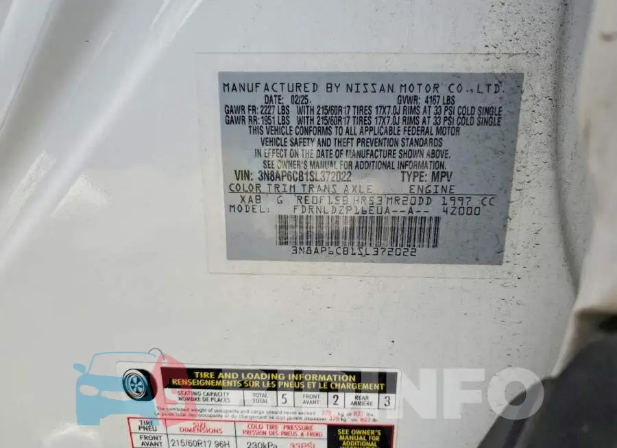 3N8AP6CB1SL372022 Photo# 13