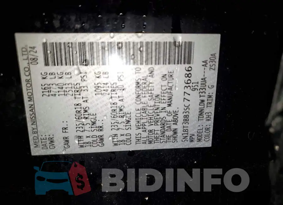 5N1BT3BB3SC773686 Photo# 13