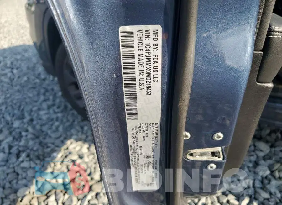 1C4PJMMX0MD219453 Photo# 13