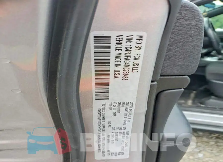 1C4RJFAG4MC768488 Photo# 12