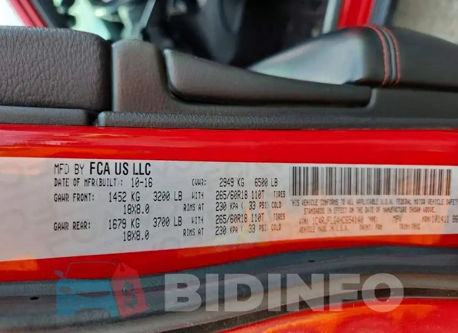 1C4RJFLG4HC654140 Photo# 13