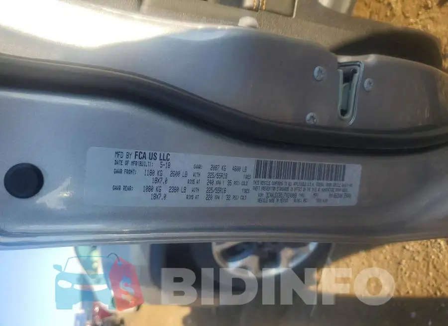 3C4NJDCB5JT424009 Photo# 13