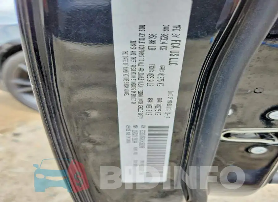 2C3CDXBG0JH186208 Photo# 13