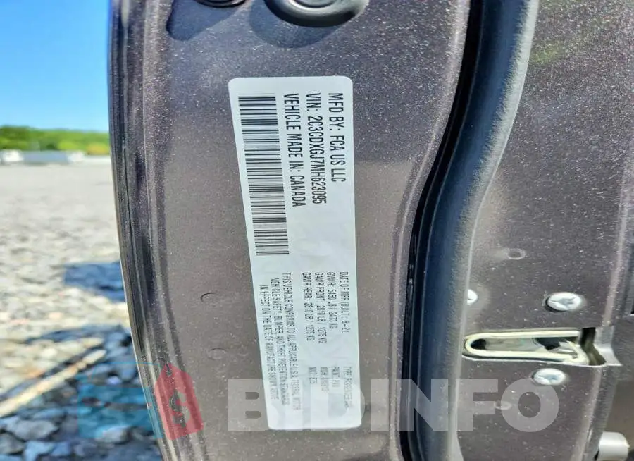 2C3CDXGJ7MH623095 Photo# 12