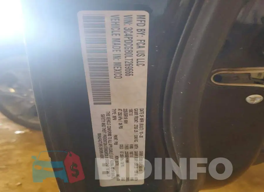3C4PDCGB0LT269666 Photo# 13