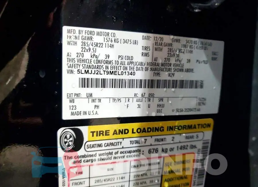 5LMJJ2LT9MEL01340 Photo# 13