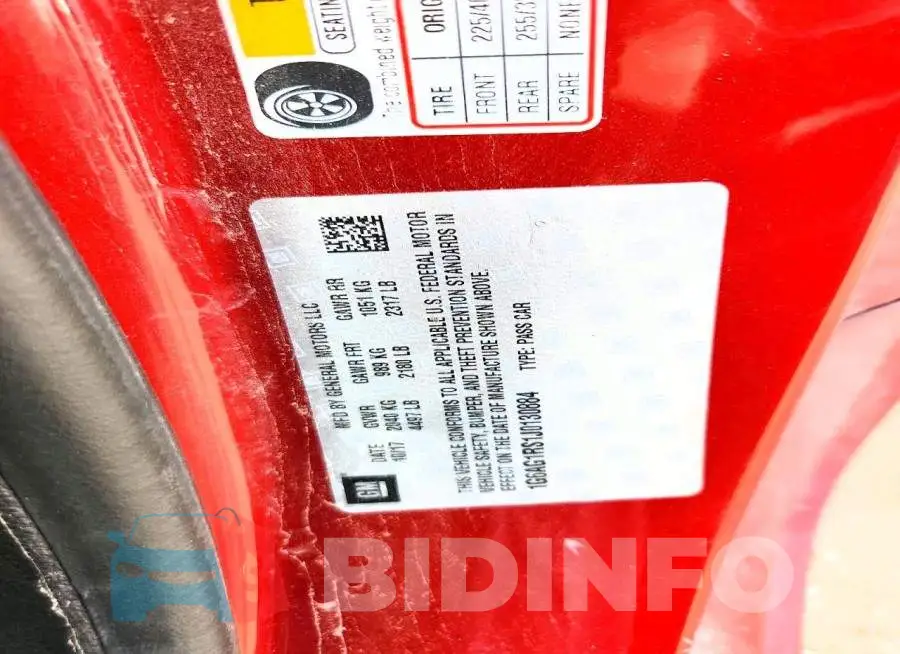 1G6AG1RS1J0130884 Photo# 13