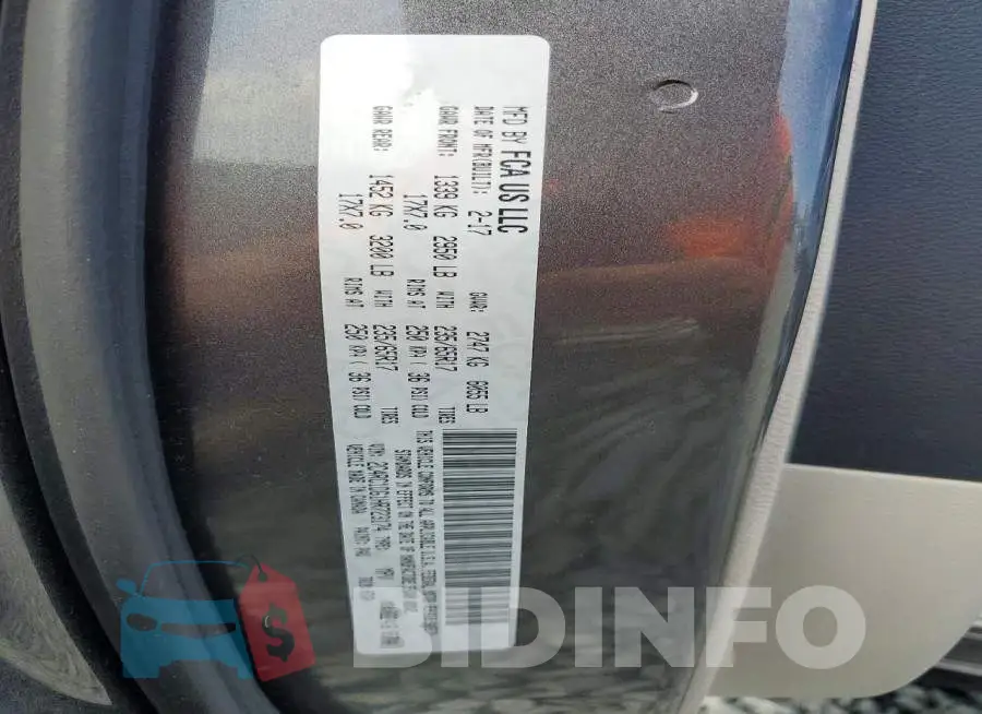 2C4RC1DG1HR723174 Photo# 13