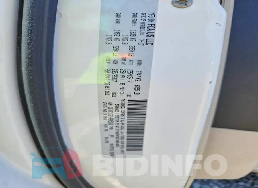 2C4RC1DG7HR845103 Photo# 13