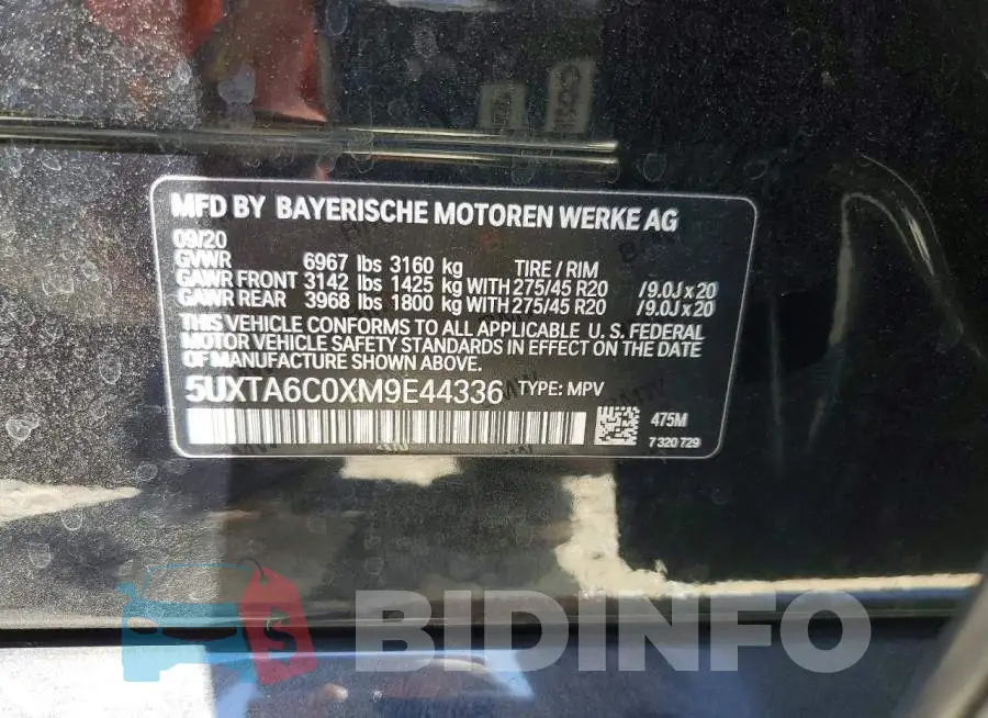 5UXTA6C0XM9E44336 Photo# 13