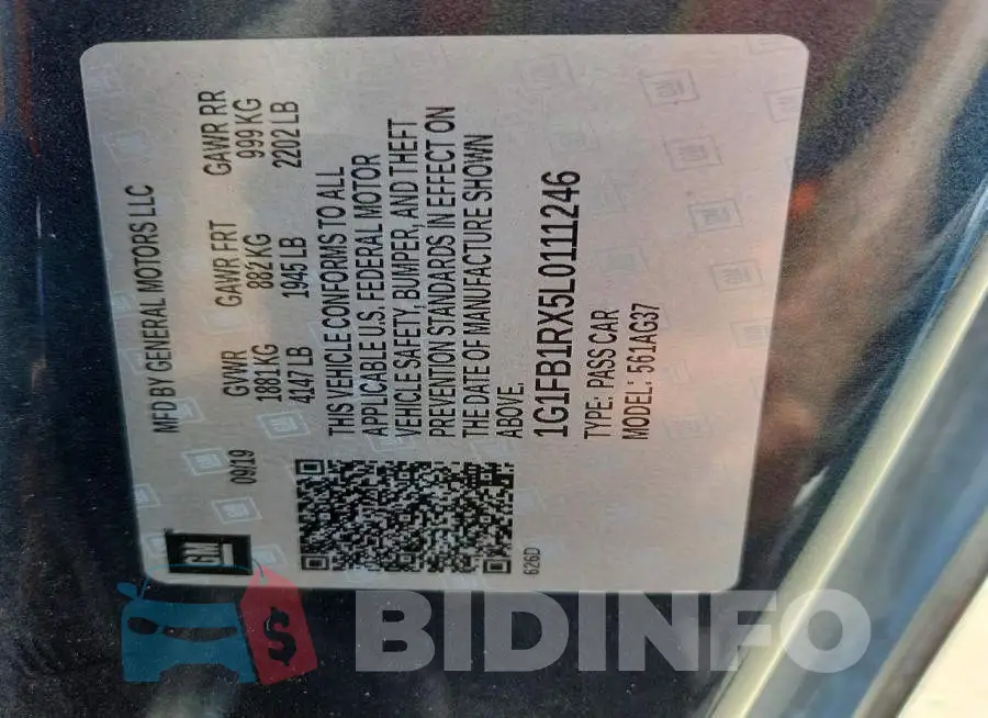 1G1FB1RX5L0111246 Photo# 13
