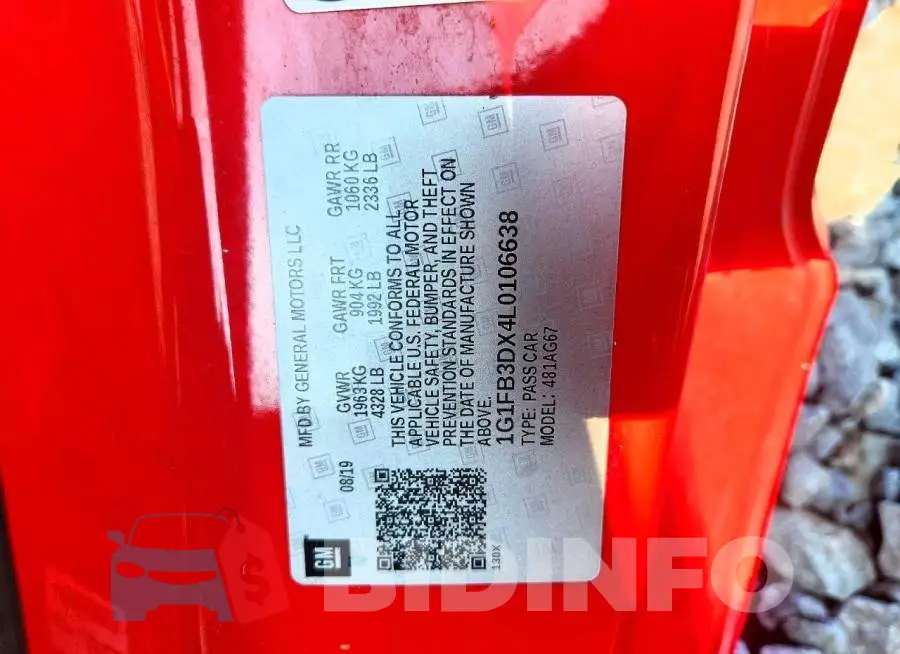 1G1FB3DX4L0106638 Photo# 12