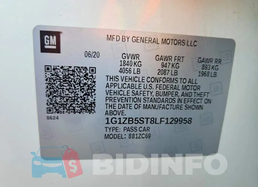 1G1ZB5ST8LF129958 Photo# 12