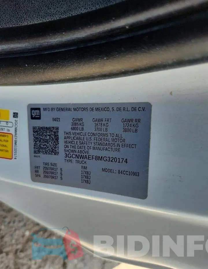 3GCNWAEF8MG320174 Photo# 12